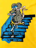 VERMIN SCOOTER T-SHIRTS - STAIRZ YELLOW