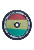 ROOT INDUSTRIES AIR WHEELS 120mm - RASTA/BLACK