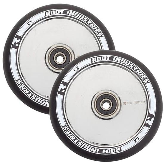 ROOT INDUSTRIES AIR WHEELS 120mm - BLACK/MIRROR $50