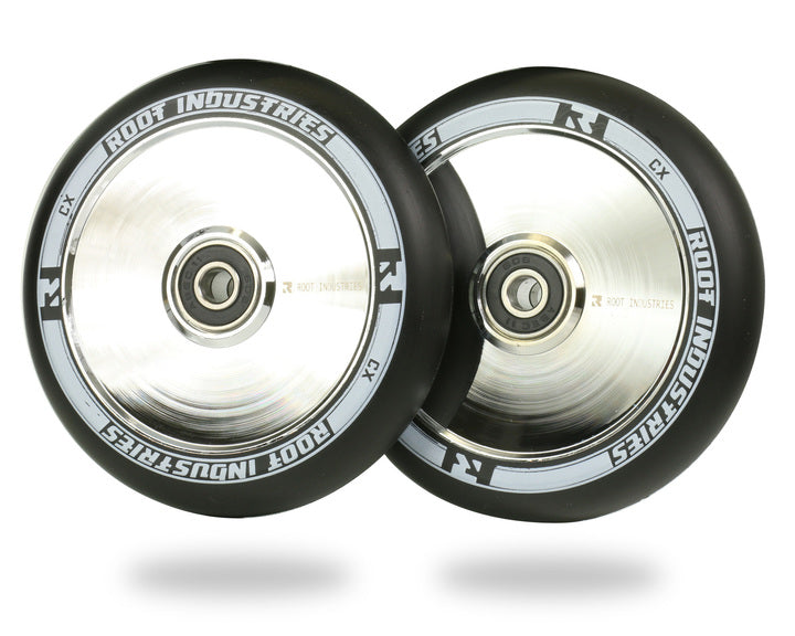 ROOT INDUSTRIES AIR WHEELS 110mm - BLACK/MIRROR SALE! $50