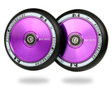 ROOT INDUSTRIES AIR WHEELS 110mm - BLACK/PURPLE SALE! $50