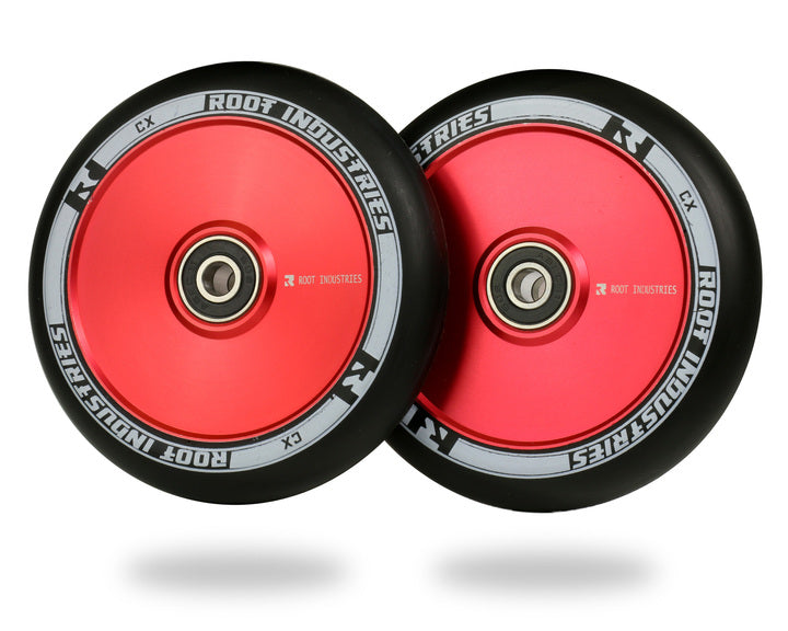 ROOT INDUSTRIES AIR WHEELS 110mm - BLACK/RED SALE! $50