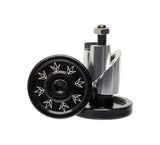 ENVY ALUMINUM BAR ENDS - BLACK