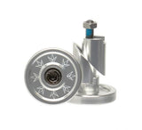 ENVY ALUMINUM BAR ENDS - SILVER