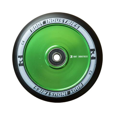 ROOT INDUSTRIES AIR WHEELS 120mm - GREEN/BLACK