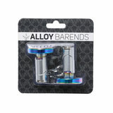 ENVY ALUMINUM BAR ENDS - OIL SLICK