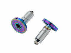 ENVY ALUMINUM BAR ENDS - OIL SLICK