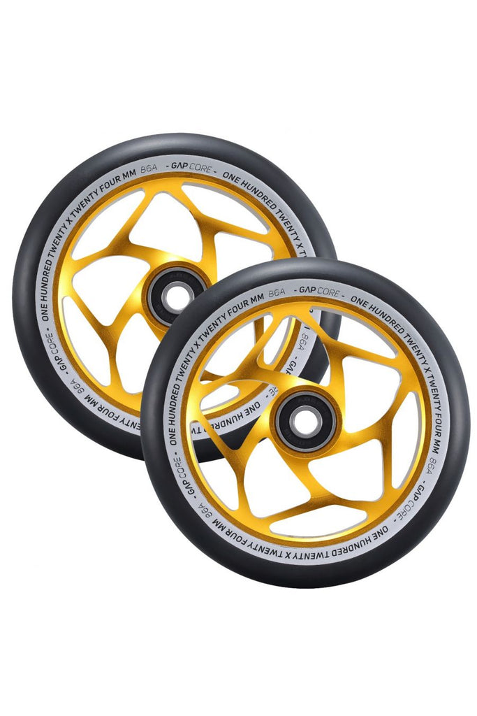ENVY GAP CORE 120mm WHEELS PAIR $40