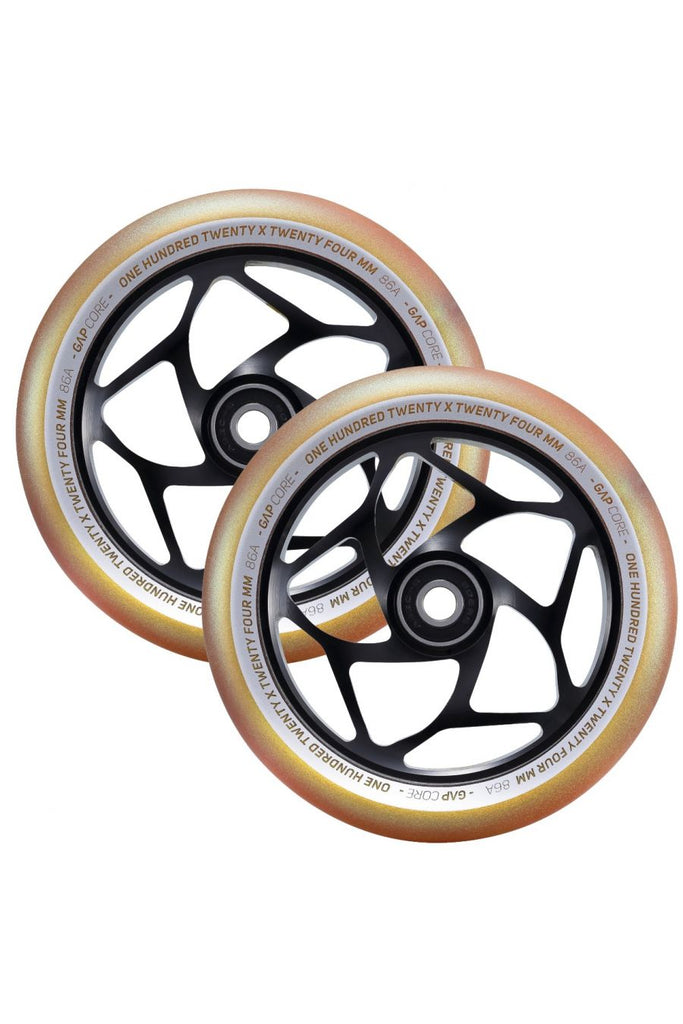 ENVY GAP CORE 120mm WHEELS PAIR $65!